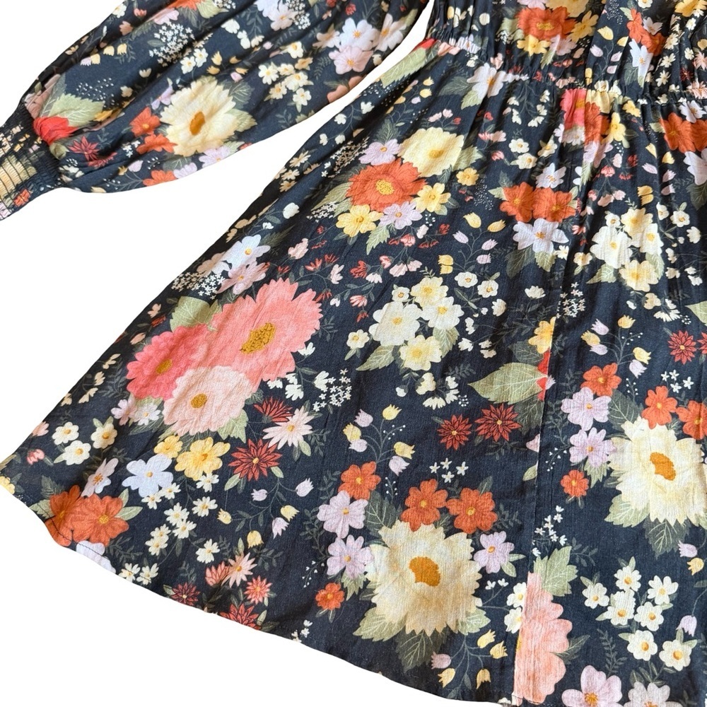 Spell and the Gypsy Sangria Playdress Nightshade Long Sleeve Floral Size Small - Picture 12 of 14